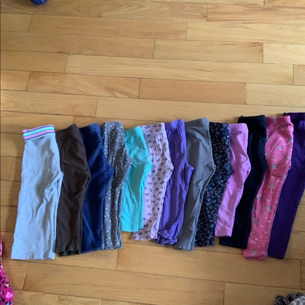 Girls 2T leggings bundle